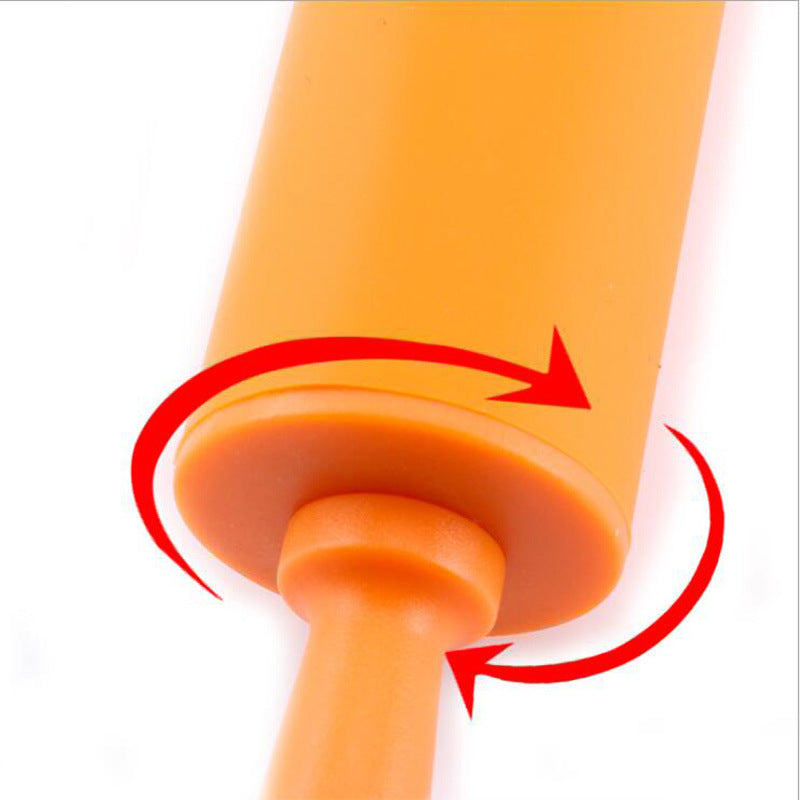 Non-Stick Silicone Mini Rolling Pin for Kids No Sticking to Dough Baking Gadget Tool Kitchen Tool