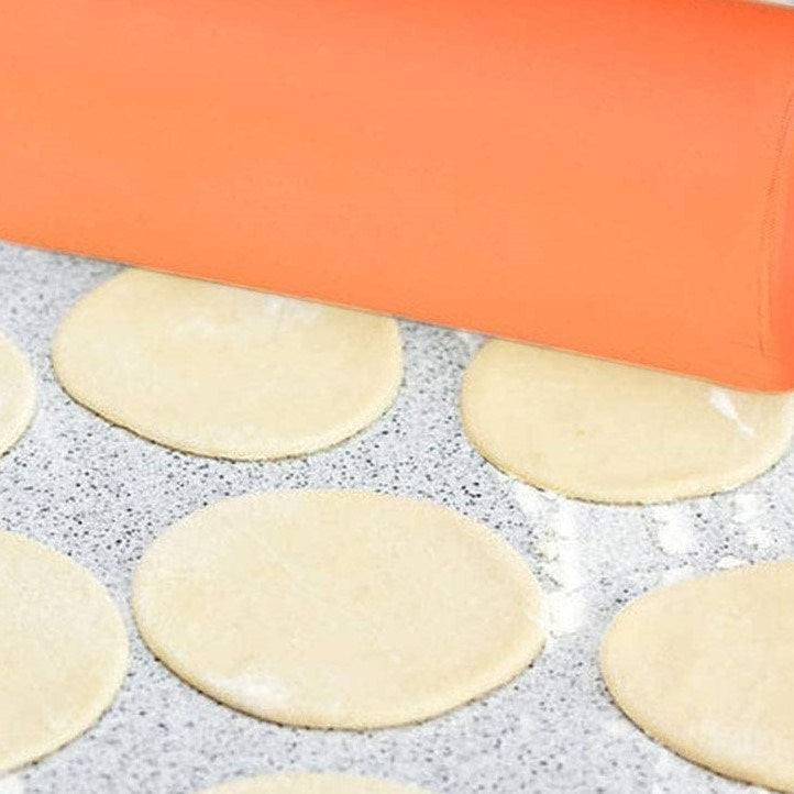 Non-Stick Silicone Mini Rolling Pin for Kids No Sticking to Dough Baking Gadget Tool Kitchen Tool