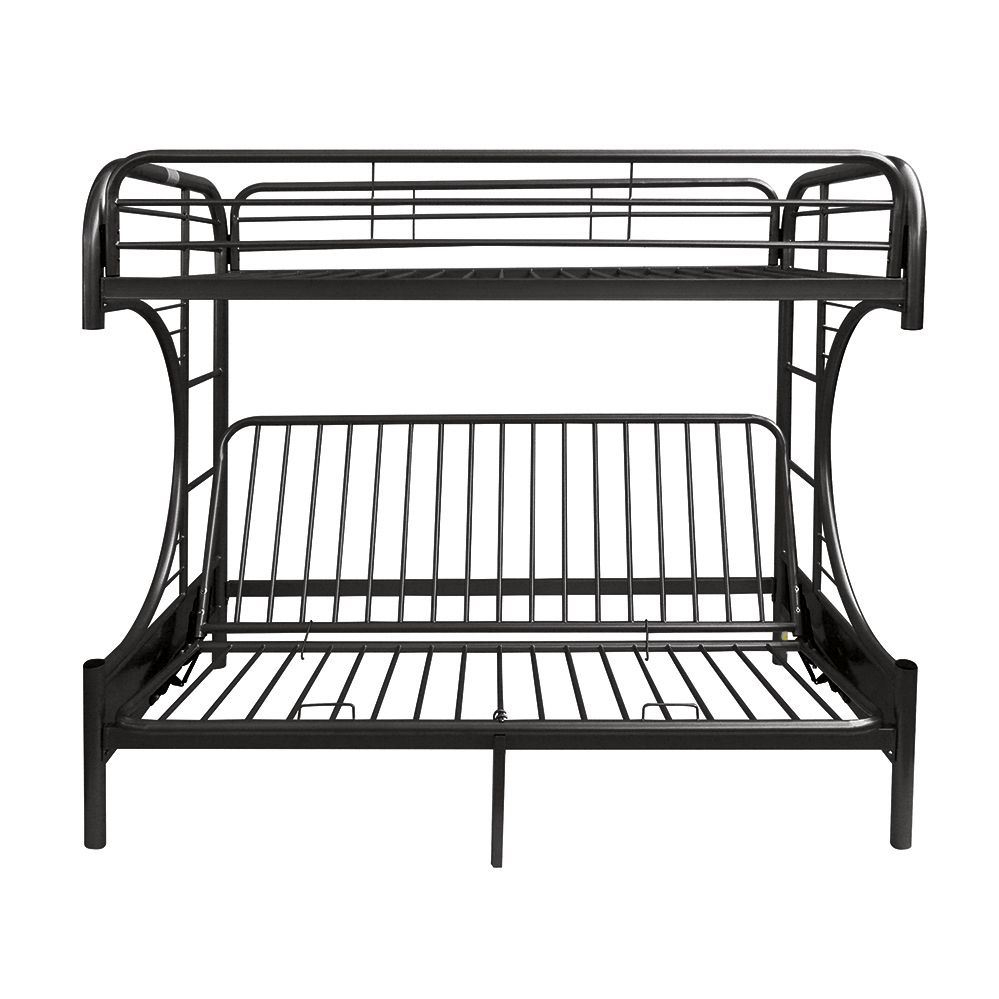 ACME Eclipse Bunk Bed (Twin XL/Queen/Futon) in Black 02093BK