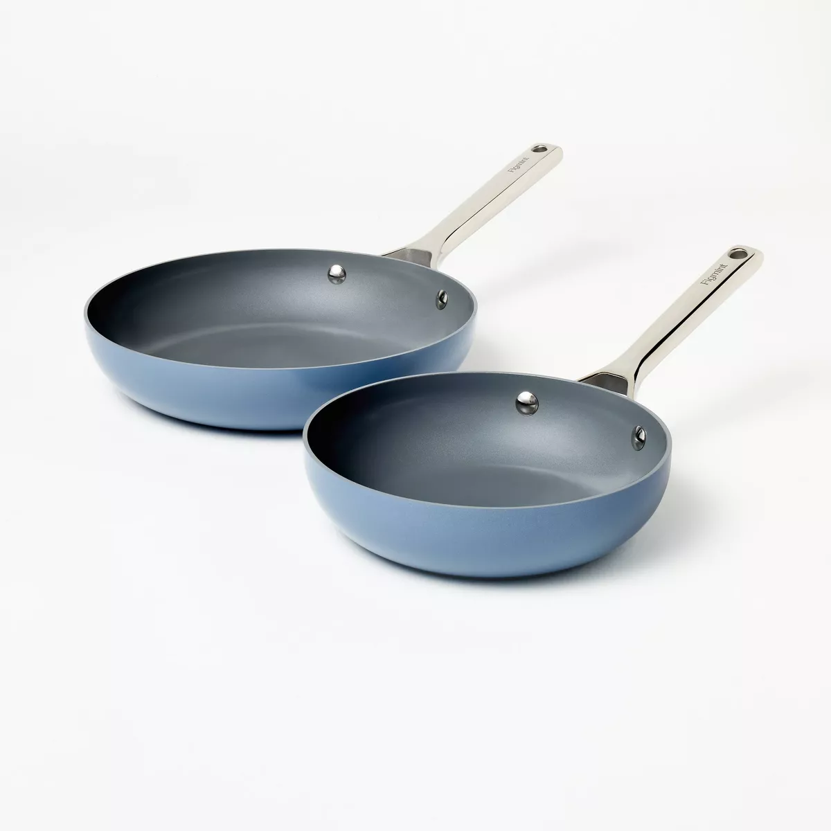 2pk (8" & 10") Aluminum Nonstick Frypan Set