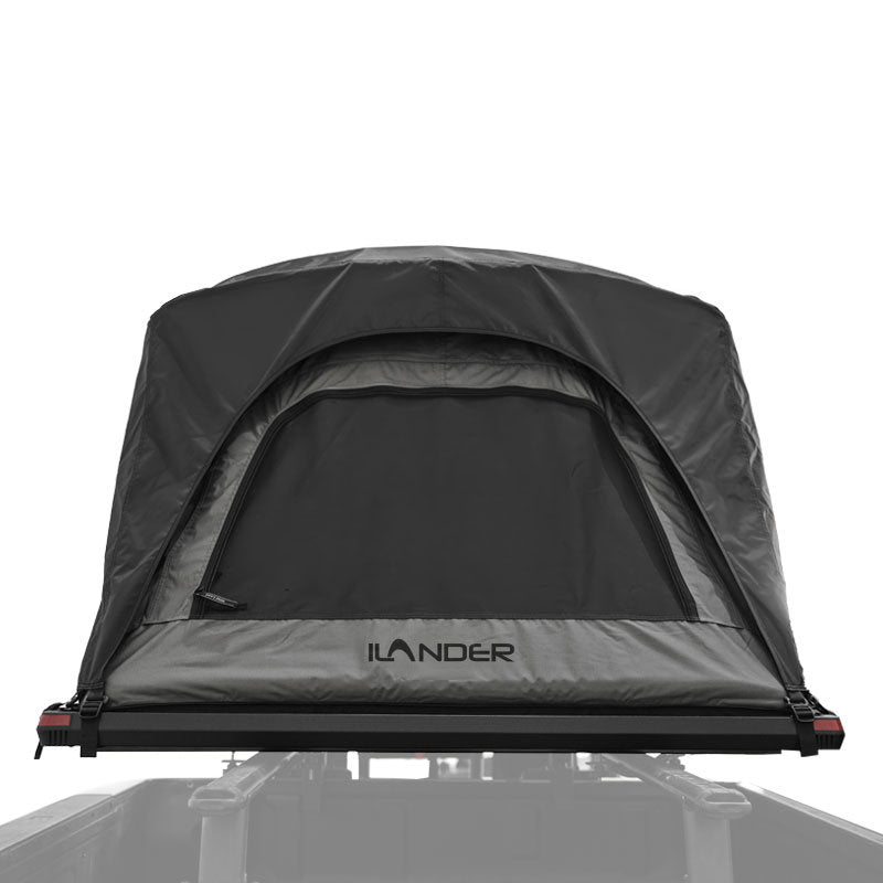 ILANDER Lite Cruiser Roof Top Tent 120cm, Entry level Overland Aluminium Fold Out Style Car Roof Tent for Sedan Van SUV Truck Camping Waterproof,Windproof ,Sturdy