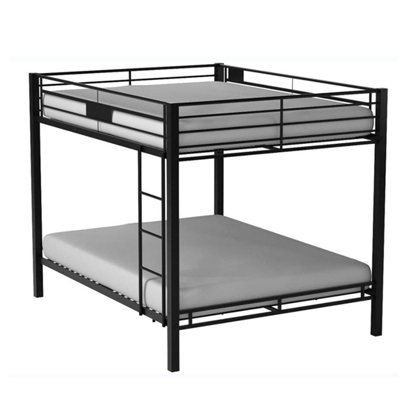 ACME Kaleb Bunk Bed (Queen/Queen) in Sandy Black 38015