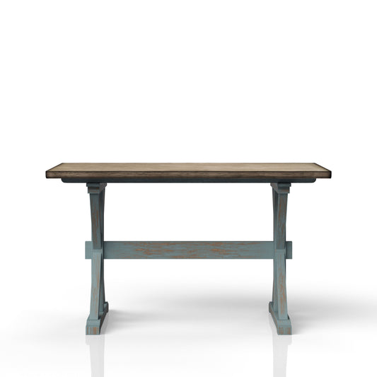 X Based Counter Height Casual Dining Table